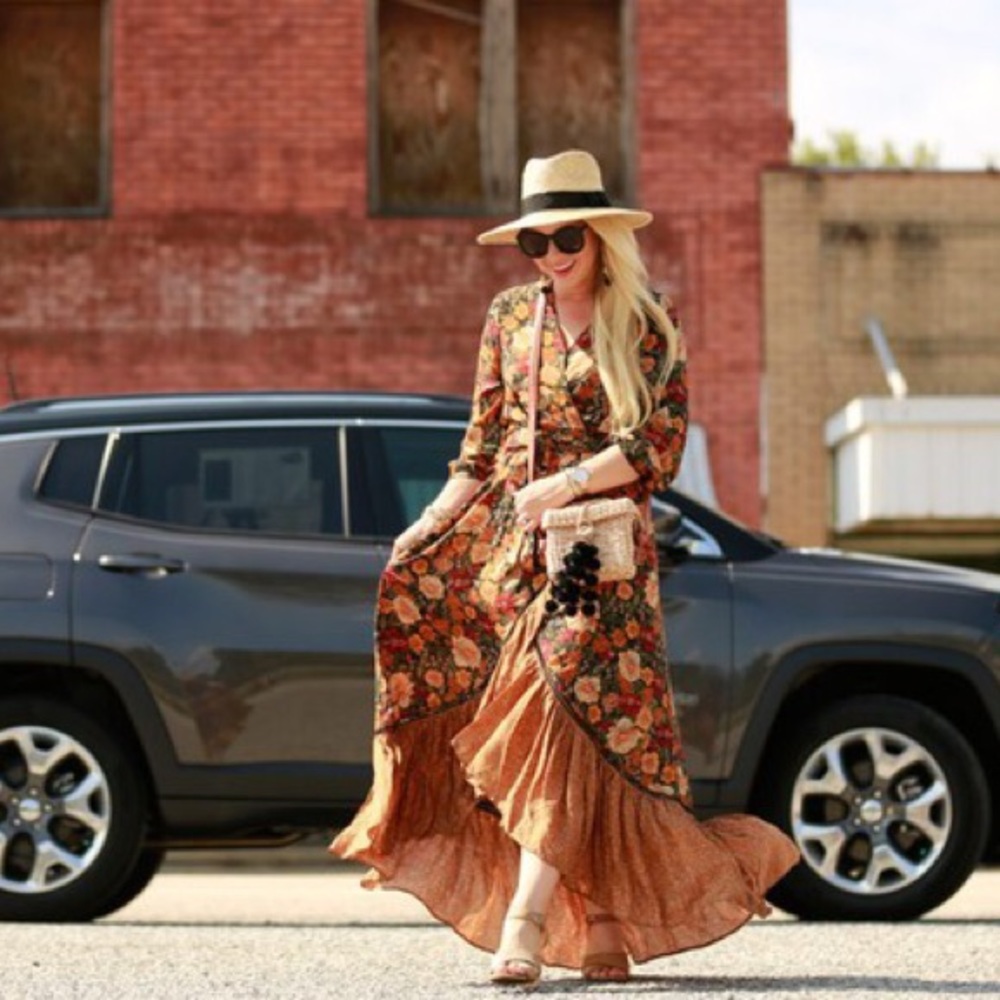 Farm Rio Madrid Maxi Dress
